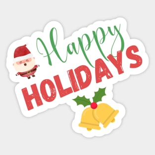 Happy Holidays Sticker